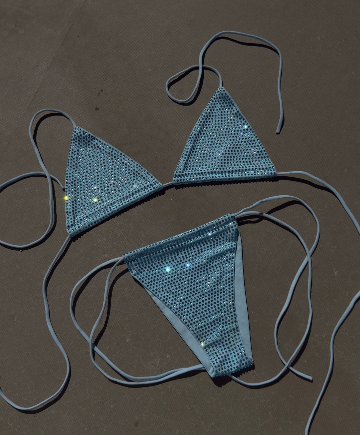 "The Diamond Collection" bikini - Ice Blue
