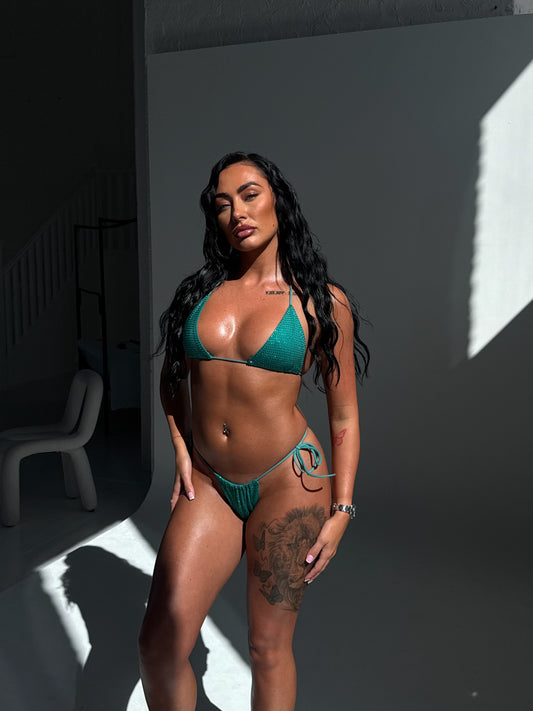 "The Diamond Collection" bikini - Emerald Green