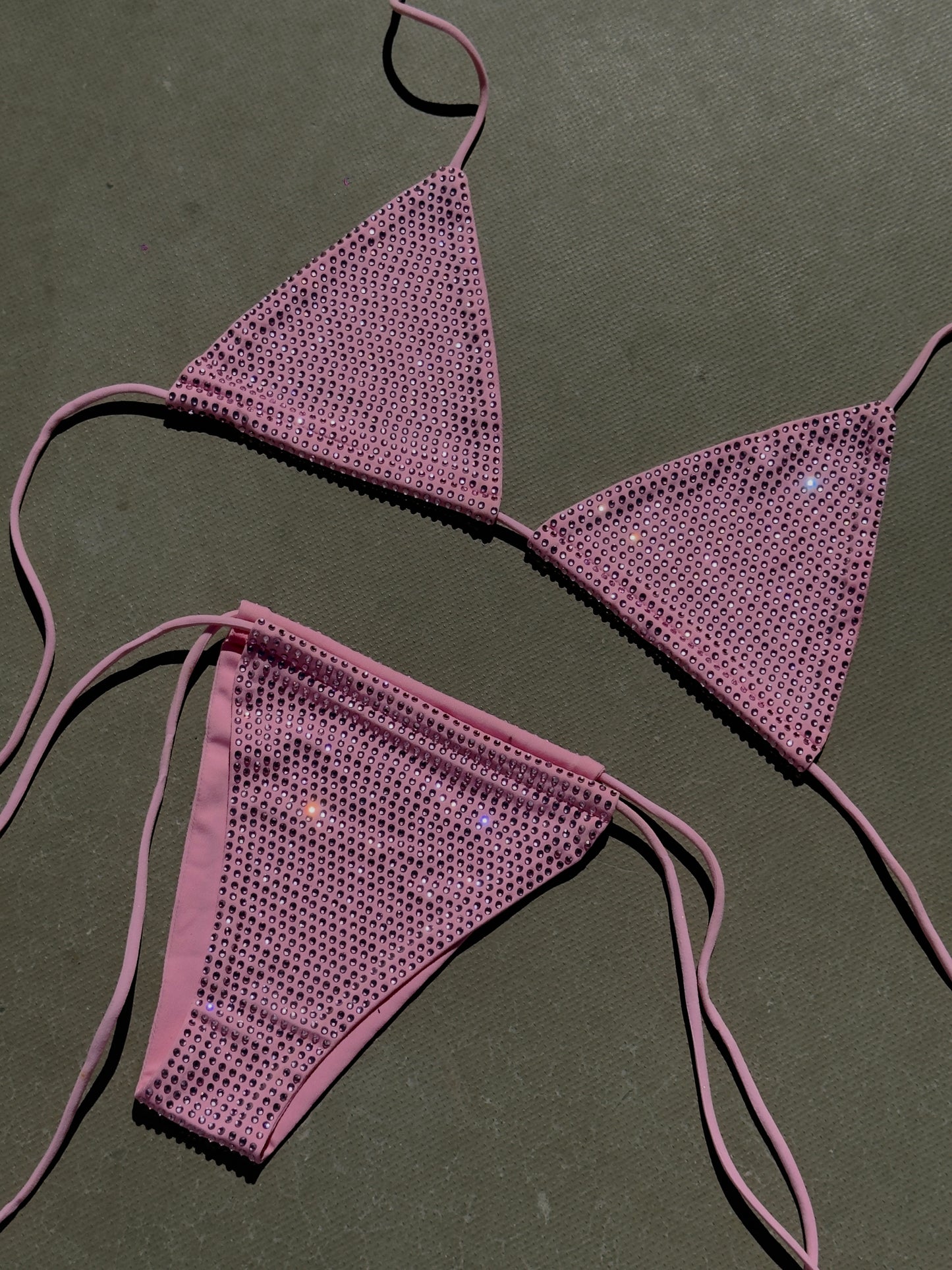 "The diamond collection" bikini - Rose